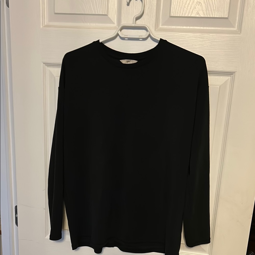 Black Long Sleeve Men's Shirt